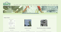 Desktop Screenshot of barreto.eng.br